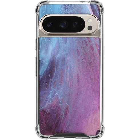 Space Marble Pixel 9 Pro XL Clear Case